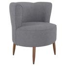 Poltrona Decorativa Pes Palito Savana Boucle Milani Store