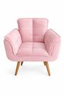Poltrona Decorativa Rafaela Suéde Luxo Conforto e Estilo para Sua Sala Poltrona Decorativa Rafaela Suéde Luxo Conforto e Estilo para Sua Sala