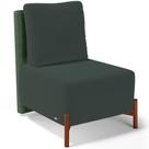 Poltrona Decorativa Sala de Estar Living Hungria L02 material sintético Verde Suede Verde Musgo - Lyam Poltrona Decorativa Sala de Estar Living Hungria L02 material sintético Verde Suede Verde Musgo - Lyam