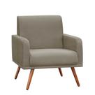 Poltrona Decorativa Sala de Estar Moderna Quarto Escritório Remi Poltrona Decorativa Sala de Estar Moderna Quarto Escritório Remi