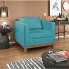 Poltrona Decorativa Suede Esper