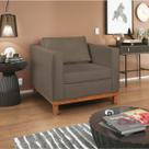 Poltrona Decorativa Suede Esper
