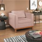 Poltrona Decorativa Suede Esper