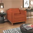 Poltrona Decorativa Suede Esper