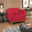 Poltrona Decorativa Suede Esper