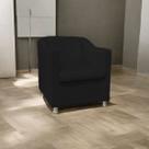 Poltrona Decorativa TillakTilla Consultório Recepção Sala Suede