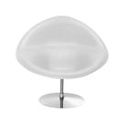 Poltrona Design Gondula material sintético Branco
