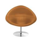Poltrona Design Gondula material sintético Caramelo