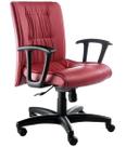 Poltrona Diretor Base Giratória Linha Vicenza Vermelho Poltrona Diretor Base Giratória Linha Vicenza Vermelho