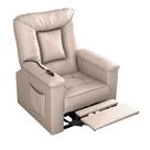 Poltrona do Papai Ken 90cm Reclinável Elétrica material sintético Bege - Sallar Home Poltrona do Papai Ken 90cm Reclinável Elétrica material sintético Bege - Sallar Home