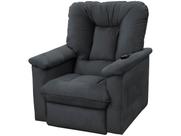 Poltrona do Papai Motorizada Reclinavel Porshe Cinza Matrix Poltrona do Papai Motorizada Reclinavel Porshe Cinza Matrix