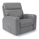 Poltrona do Papai Reclinável Elétrica Em Material Sintético Importado Com Massagem - Modelo Eames Damie