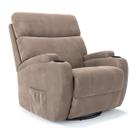 Poltrona do Papai Reclinável Elétrica Em Suede - Modelo Imperial Damie
