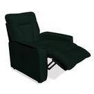 Poltrona do Papai Reclinável Manual Comfort Veludo Verde - Montanaris Decor Poltrona do Papai Reclinável Manual Comfort Veludo Verde - Montanaris Decor