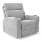 Poltrona do Papai Reclinável Manual Em Linho - Modelo Eames Damie