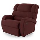 Poltrona do Papai Reclinável Napoli Glider Giratória USB Veludo Vinho FH1 - D'Rossi