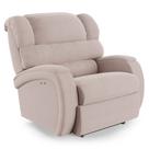 Poltrona do Papai Reclinável Napoli Power Touch Massagem Veludo Rosê FH1 - D'Rossi
