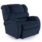 Poltrona do Papai Reclinável Napoli Power Touch PU Azul FH1 - D'Rossi Poltrona do Papai Reclinável Napoli Power Touch PU Azul FH1 - D'Rossi