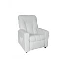 Poltrona Do Papai Reclinável Pallas Mx5 Branco material sintético