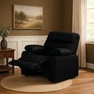 Poltrona do Papai Reclinável Retrátil Naaman Sintético PU K01 - D'Rossi