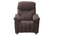 Poltrona do Papai Reclinável Virtus Marrom Matrix