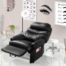 Poltrona Extensão De Cílios Estética Grande Confortavel Preto