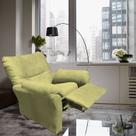 Poltrona Extensão De Cílios Reclinável Manu Amarelo