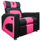Poltrona Gamer Streamer Sparta com Carregador USB material sintético Preto/Rosa Poltrona Gamer Streamer Sparta com Carregador USB material sintético Preto/Rosa