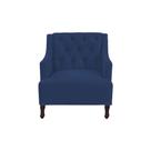 Poltrona genesis suede azul marinho Poltrona genesis suede azul marinho