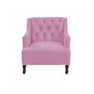 Poltrona genesis suede rosa