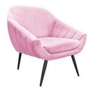 Poltrona Giovana Suede Pés Palito Ferro Drossi rosa Bebê Poltrona Giovana Suede Pés Palito Ferro Drossi rosa Bebê