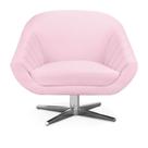 Poltrona Giovana Suede Rosa Bebê Poltrona Giovana Suede Rosa Bebê