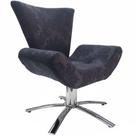 Poltrona Giratória Elegance Jacquard Preto Poltrona Giratória Elegance Jacquard Preto
