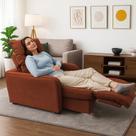 Poltrona Graça Cadeira Papai Mamãe Idoso Reclinável E Retrátil Poltrona Graça Cadeira Papai Mamãe Idoso Reclinável E Retrátil