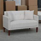 Poltrona Helena 2 Lugares com Braço Estofado