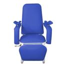 Poltrona Hospitalar Para Coleta e Hemodiálise Standard Azul Royal