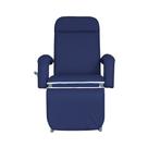 Poltrona Hospitalar Reclinável Descanso e Acompanhante Luxo Azul Marinho