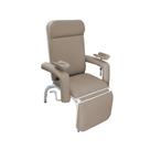 Poltrona Hospitalar Reclinável Para Coleta e Hemodiálise Luxo Bege Poltrona Hospitalar Reclinável Para Coleta e Hemodiálise Luxo Bege
