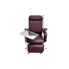 Poltrona Hospitalar Reclinável Para Coleta Luxo Com Suporte de Soro Rodízios e Bandeja Vinho Poltrona Hospitalar Reclinável Para Coleta Luxo Com Suporte de Soro Rodízios e Bandeja Vinho