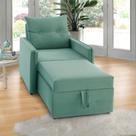 Poltrona Icaria 3 em 1 Poltrona Chaise Cama 85cm Estofama