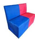 Poltrona infaltil 1,00cm 2 cores azul e vermelho sku_239