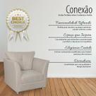Poltrona Lisboa Linho Bege
