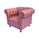 Poltrona Luiz XV Chesterfield Capitone Antilope Poltrona Luiz XV Chesterfield Capitone Antilope