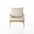 Poltrona Mag 67 cm x 80 cm material sintético Caramelo