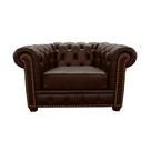Poltrona Maísa 125cm Couro Capuccino - Sallar Home Poltrona Maísa 125cm Couro Capuccino - Sallar Home