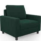 Poltrona Malta Bouclê Verde Poltrona Malta Bouclê Verde