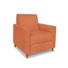 Poltrona Mavie Boucle Terra Cota - Lucadi Home Poltrona Mavie Boucle Terra Cota - Lucadi Home