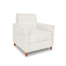 Poltrona Mavie Linho Rustico Natural - Lucadi Home