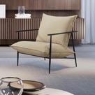Poltrona Metal Industrial Agatha Luxo