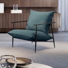 Poltrona Metal Industrial Agatha Luxo